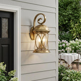 Lincoln 4-Light Antique Brass Wall Light