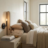 One Light Matte Black Wall Sconce