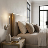 Minimalist Silver Wall Sconce