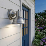 Brushed Silver Aluminum Wall Sconce