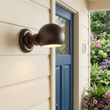Antique Bronze Rounded Wall Sconce