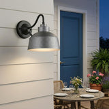 Barnes 1-Light Gray Wall Light