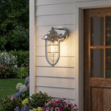 Silver Teardrop Shape Wall Sconce