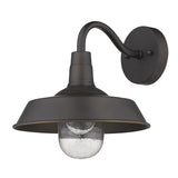 Black Seeded Dimmable Outdoor Hanging Light With Black Shades
