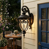 Dark Brown Hanging Goblet Wall Light