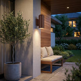 Copper Dimmable Outdoor Hanging Light With Copper Shades