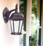 Light Brown Hanging Carousel Wall Light