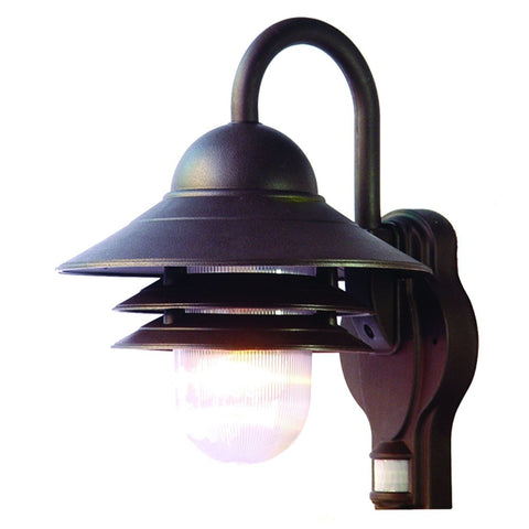 Black Seeded LED Dimmable Outdoor Hanging Light