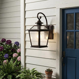 Antique Bronze Terrarium Shape Wall Light