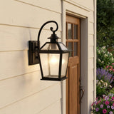 Matte Black Terrarium Shape Wall Light