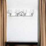 Mae 4-Light Chrome Vanity