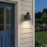 Matte Black LED Conical Wall Sconce