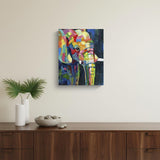 Bright Elephant Unframed Print Wall Art