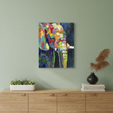 Bright Elephant Unframed Print Wall Art