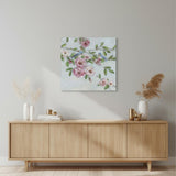 Small Pretty Pink Blooms Canvas Wall Art