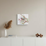 Flower And Bird Unframed Print Wall Art