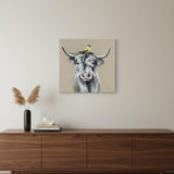 Cute Highland Cow Unframed Print Wall Art