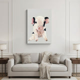 Cute Pink Piglet Unframed Print Wall Art