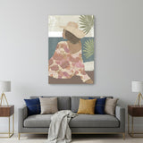 Bohemian Terracotta Lady Unframed Print Wall Art