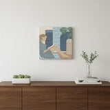 Bohemian Book Lady Unframed Print Wall Art