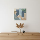 Bohemian Book Lady Unframed Print Wall Art
