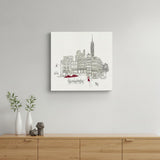Nyc Cafline Work Unframed Print Wall Art