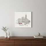 Nyc Cafline Work Unframed Print Wall Art