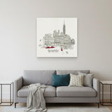 Nyc Cafline Work Unframed Print Wall Art