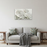 Neutral Flowers In Bloom Unframed Print Wall Art