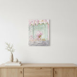 Pretty Pastel Pink Paris Unframed Print Wall Art
