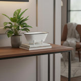 White Bathtub Decorative Sculpture