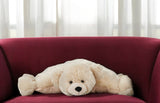 22" X 18" Ivory Bear Throw Pillow
