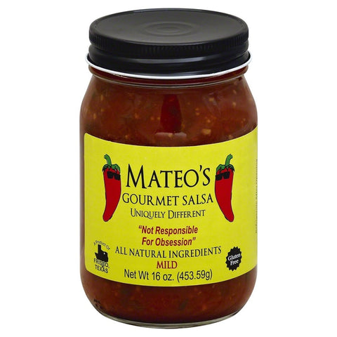 MATEO GRMT SALSA MILD ( 6 X 16 OZ   )