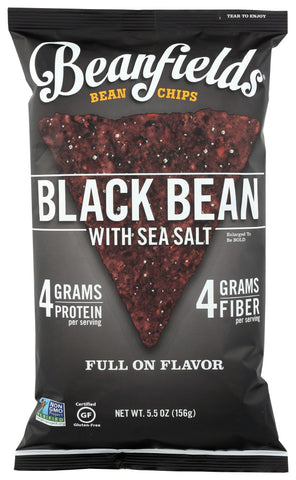 BEAN RCE CHIPSBLKSSALT ( 6 X 5.5 OZ   )