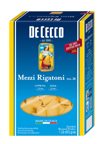 DECECCO PSTA MEZZRIG #26 (12x16.00)