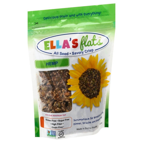 ELLAS FLATS CRISP HEMP   ( 6 X 6 OZ   )