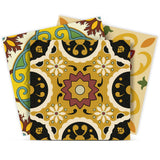 5" X 5" Auguri Mix Peel and Stick Removable  Tiles