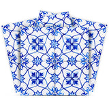 6" X 6" Blue Micro Peel And Stick Removable Tiles