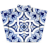 5" X 5" Blue Mia Gia Peel And Stick Removable Tiles