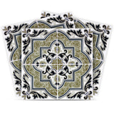 5" X 5" Vintage Aegean Removable Peel and Stick Tiles