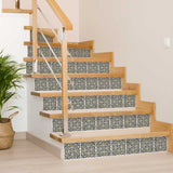 5" X 5" Vintage Aegean Removable Peel and Stick Tiles