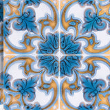 7" X 7" Teal Taupe Sia Removable Peel and Stick Tiles