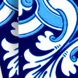 4" X 4" Blue Bali Removable Peel And Stick Tiles
