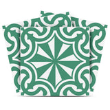 4" X 4" Glenda Sage Removable Peel And Stick Tiles