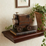 10" Brown Metal Hand Painted Car Model Car