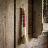 1" X 12" Red And Ivory Crystal Hanging Dimensional Sculpture