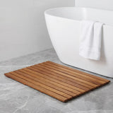 25" Premium Teak Shower Bath Mat