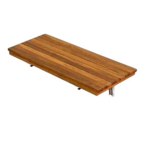 24" Premium Wall Mount Teak Shower Bench