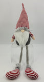 27" Gray Fabric Figurine