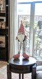 27" Gray Fabric Figurine